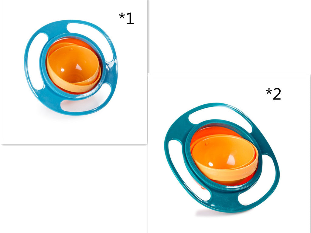 Get trendy with Universal Spill-proof Bowl For Kids: 360 Rotation - Kids available at Hot Trends Online. Shop Now!