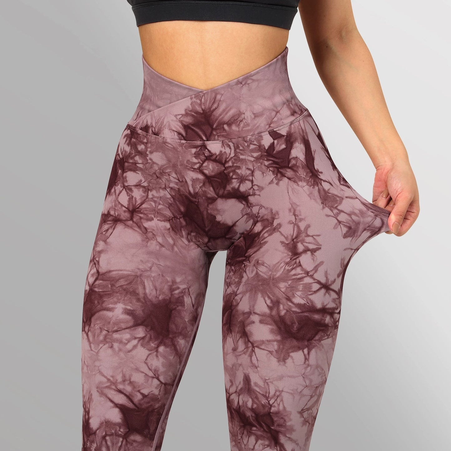 Get trendy with Seamless Tie Dye Yoga Leggings - Leggings available at Hot Trends Online. Shop Now!