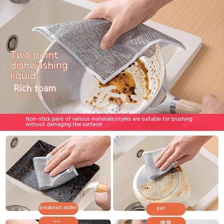 Get trendy with Steel Wire Dishcloth For Dishes and Appliances - Wire Dishcloth available at Hot Trends Online. Shop Now!