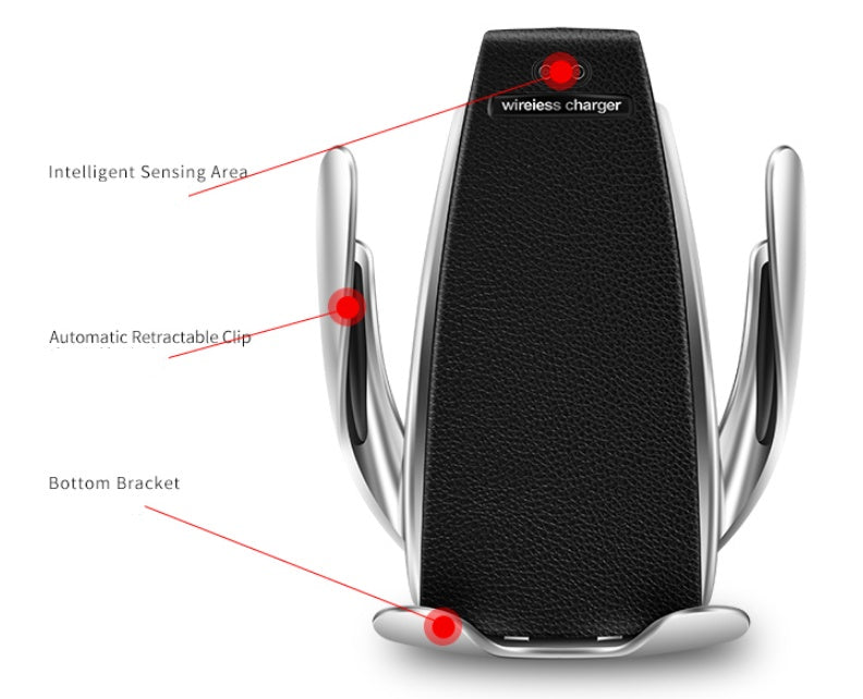 Get trendy with Wireless Phone Car Charger and Mobile Phone Holder 10W - Mobile Phone Accessories available at Hot Trends Online. Shop Now!