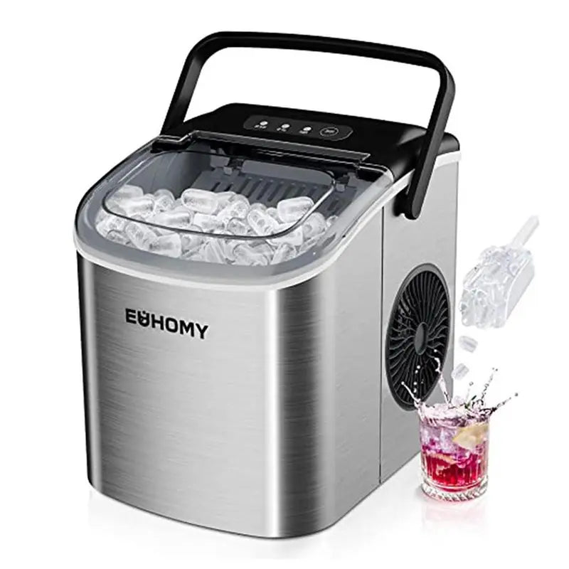 Get trendy with Portable Countertop Ice Cube Maker with Handle - Electronics available at Hot Trends Online. Shop Now!