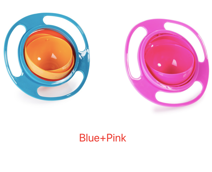 Get trendy with Universal Spill-proof Bowl For Kids: 360 Rotation - Kids available at Hot Trends Online. Shop Now!