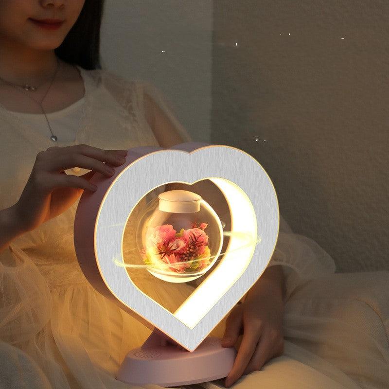 Get trendy with Heart Floating Table Night Light - Night Light available at Hot Trends Online. Shop Now!