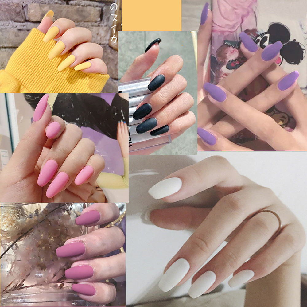 Get trendy with Simple Ballerina Press-on Nails - Nails available at Hot Trends Online. Shop Now!