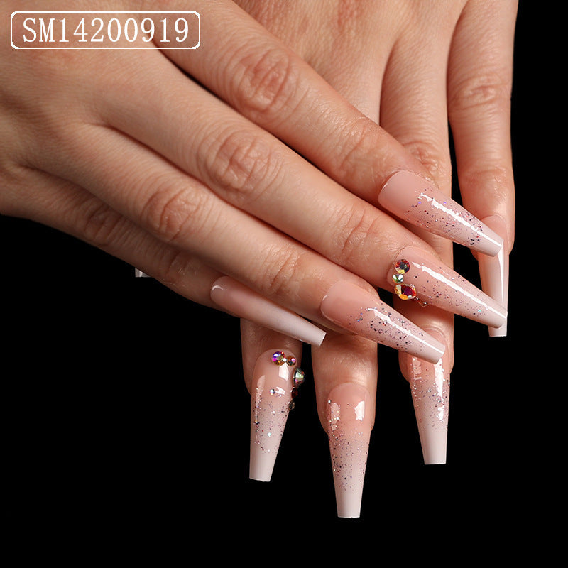 Get trendy with Multi-design Ballerina and Coffin Press-on Nails - Nails available at Hot Trends Online. Shop Now!