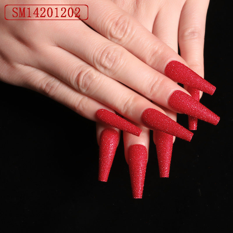 Get trendy with Multi-design Ballerina and Coffin Press-on Nails - Nails available at Hot Trends Online. Shop Now!
