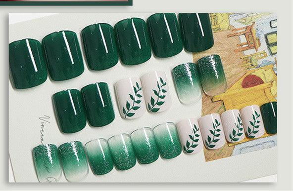Get trendy with Short Multi-design Manicure Press-on Nails - Nails available at Hot Trends Online. Shop Now!