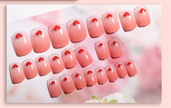 Get trendy with Short Multi-design Manicure Press-on Nails - Nails available at Hot Trends Online. Shop Now!