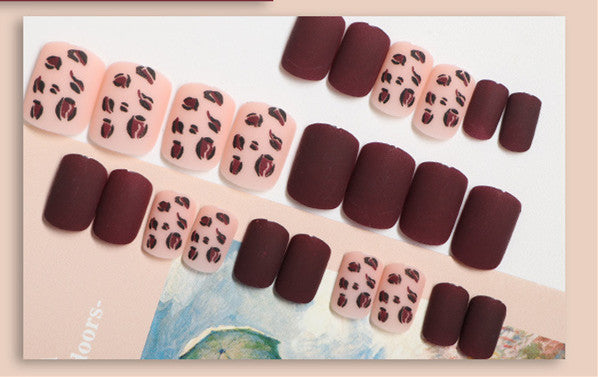 Get trendy with Short Multi-design Manicure Press-on Nails - Nails available at Hot Trends Online. Shop Now!