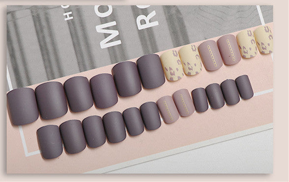 Get trendy with Short Multi-design Manicure Press-on Nails - Nails available at Hot Trends Online. Shop Now!
