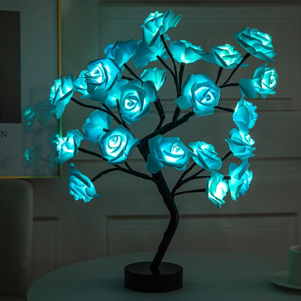 Get trendy with LED Rose Flower Table Lamp - Romantic Gifts available at Hot Trends Online. Shop Now!