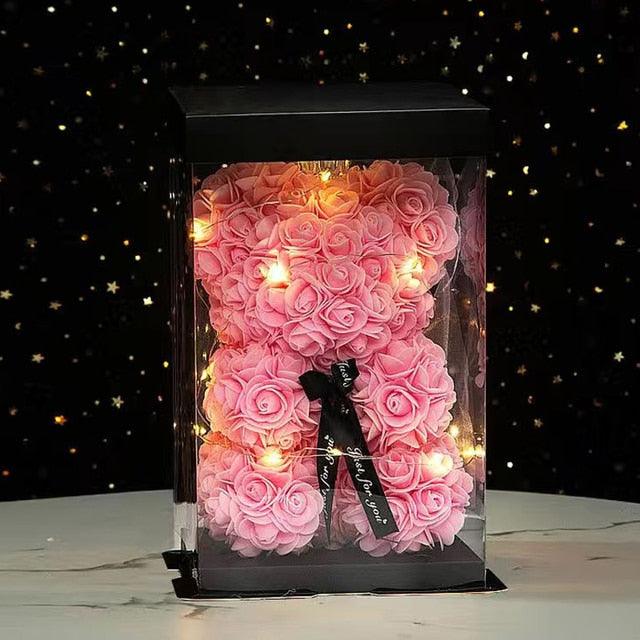 Get trendy with Wedding Decoration Rose Bear - Gift available at Hot Trends Online. Shop Now!