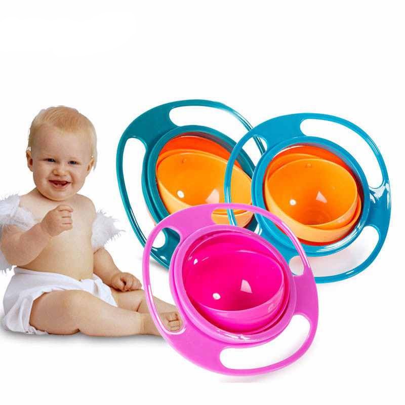 Get trendy with Universal Spill-proof Bowl For Kids: 360 Rotation - Kids available at Hot Trends Online. Shop Now!