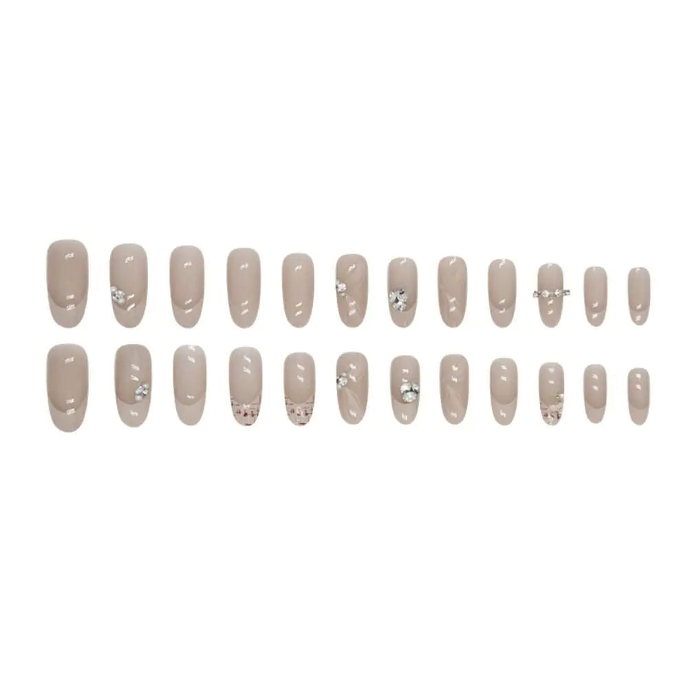 Get trendy with 24-piece Hot Girl Black Star Press On Nails Set - Nails available at Hot Trends Online. Shop Now!