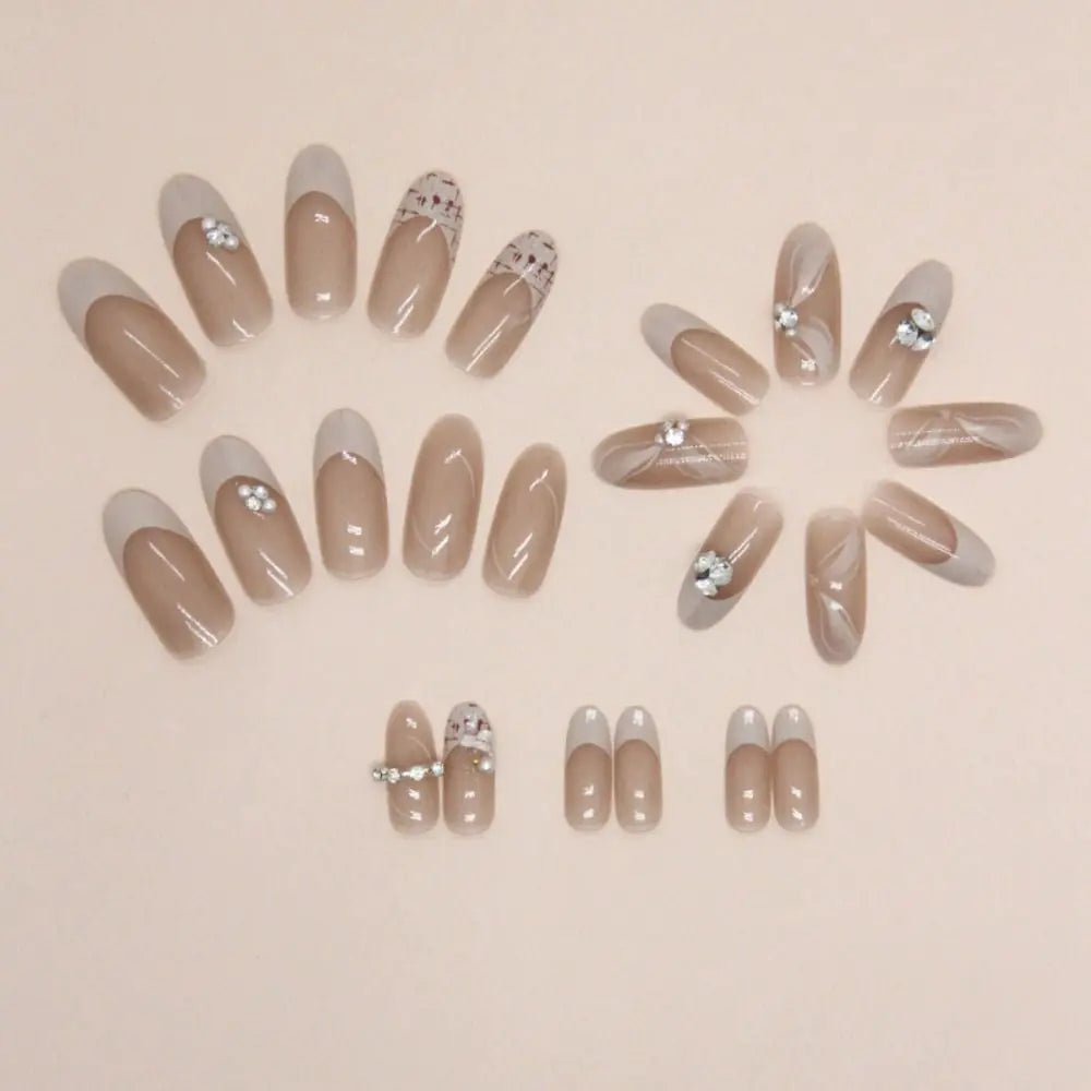 Get trendy with 24-piece Hot Girl Black Star Press On Nails Set - Nails available at Hot Trends Online. Shop Now!