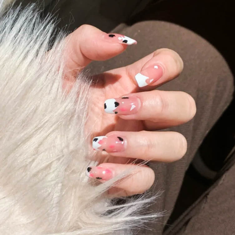 Get trendy with Short Multi-styled Press-on Nails - Nails available at Hot Trends Online. Shop Now!