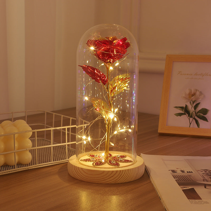 Get trendy with Galaxy Rose Eternal Lamp - Gift available at Hot Trends Online. Shop Now!