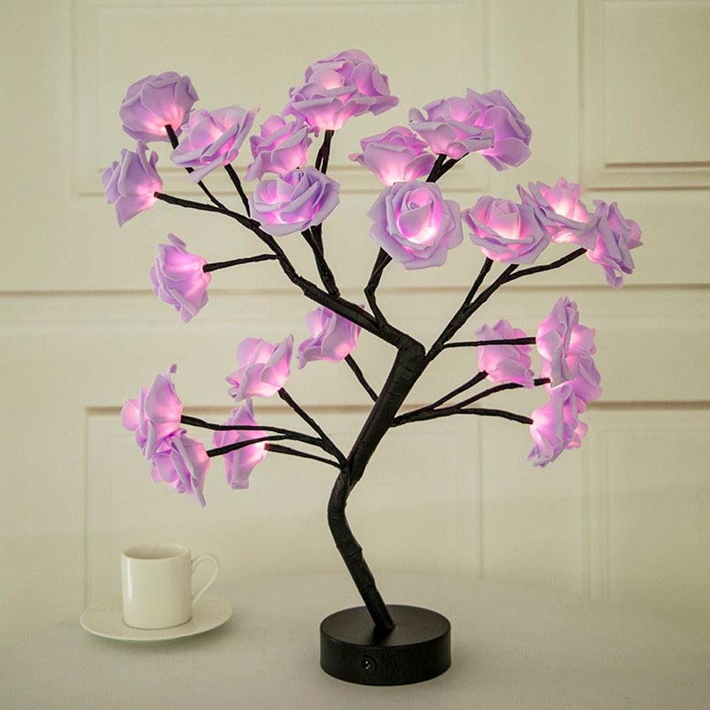 Get trendy with LED Rose Flower Table Lamp - Romantic Gifts available at Hot Trends Online. Shop Now!