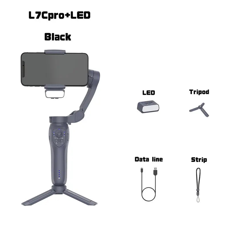 Get trendy with Compact Mobile Phone Gimbal Stabilizer - Mobile Phone Accessories available at Hot Trends Online. Shop Now!