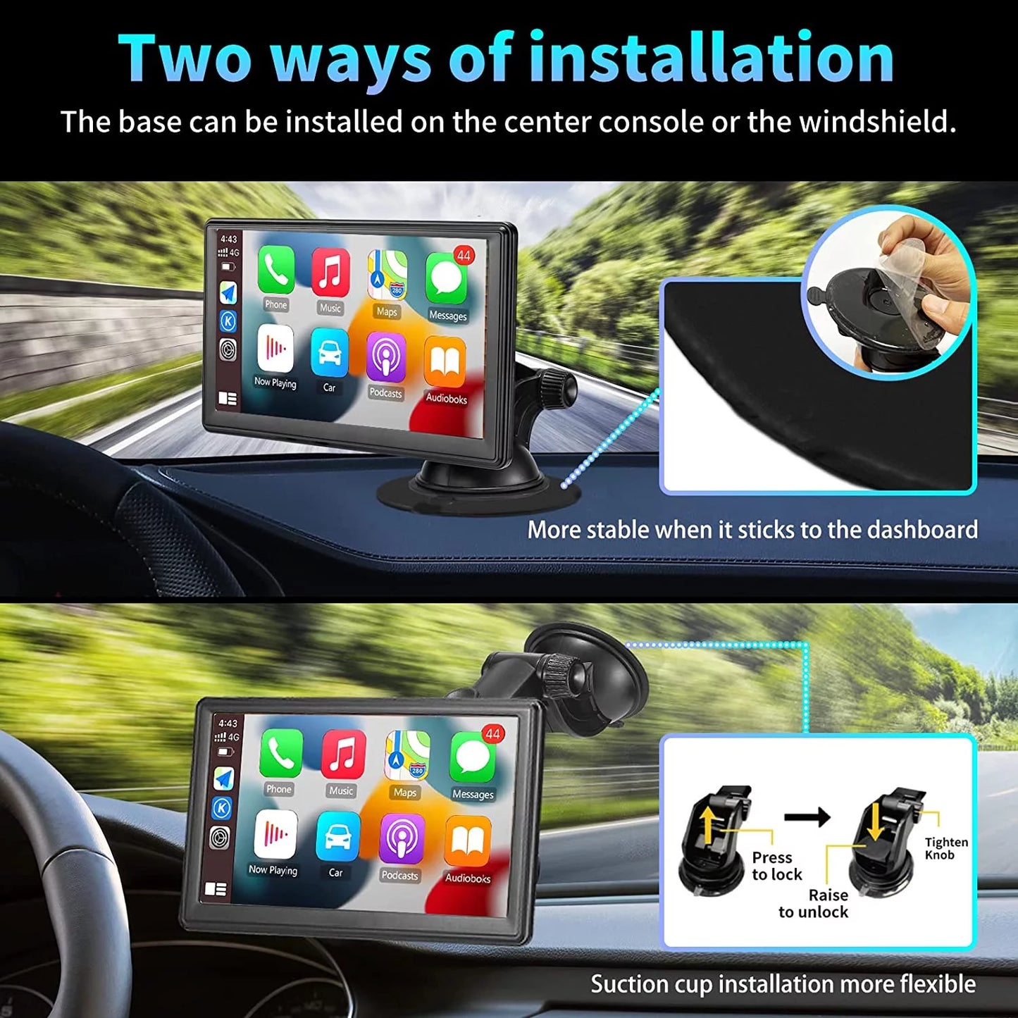 Get trendy with Bluebow 7-Inch Touchscreen Wireless Car Stereo - available at Hot Trends Online. Shop Now!