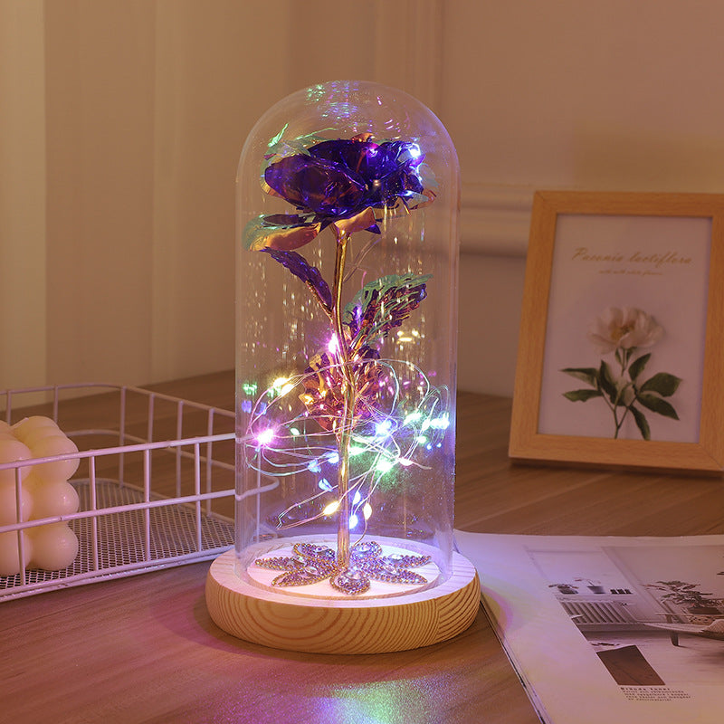Get trendy with Galaxy Rose Eternal Lamp - Gift available at Hot Trends Online. Shop Now!