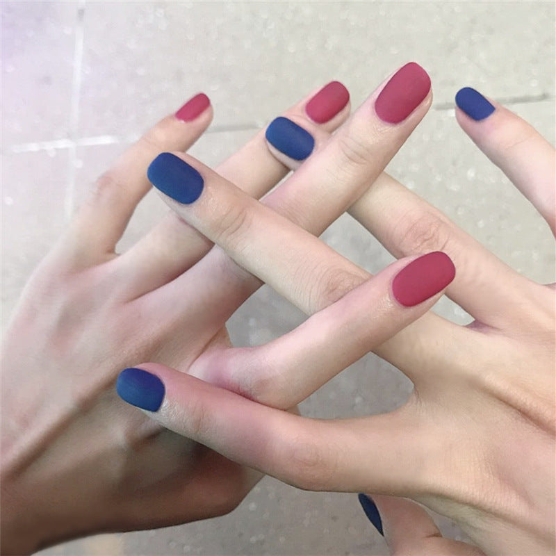 Get trendy with Short Multi-styled Press-on Nails - Nails available at Hot Trends Online. Shop Now!