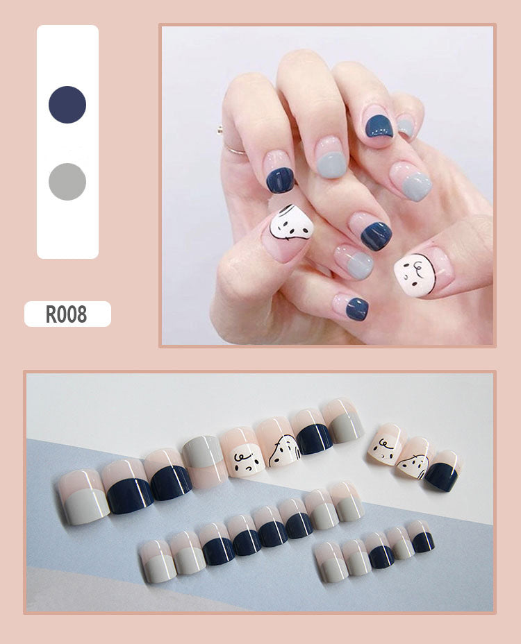 Get trendy with Short Animal Design Press-on Nails - Nails available at Hot Trends Online. Shop Now!