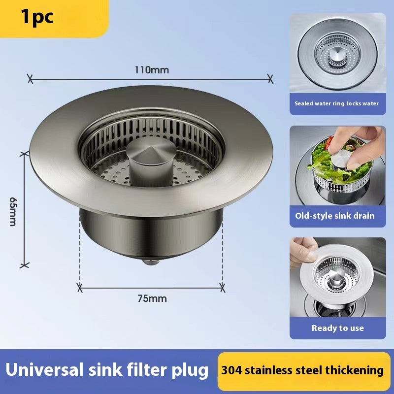 Get trendy with Stainless Steel Kitchen Sink Drain Strainer - Animals & Pet Supplies available at Hot Trends Online. Shop Now!