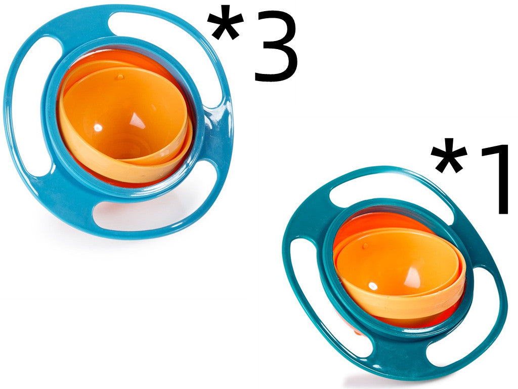 Get trendy with Universal Spill-proof Bowl For Kids: 360 Rotation - Kids available at Hot Trends Online. Shop Now!