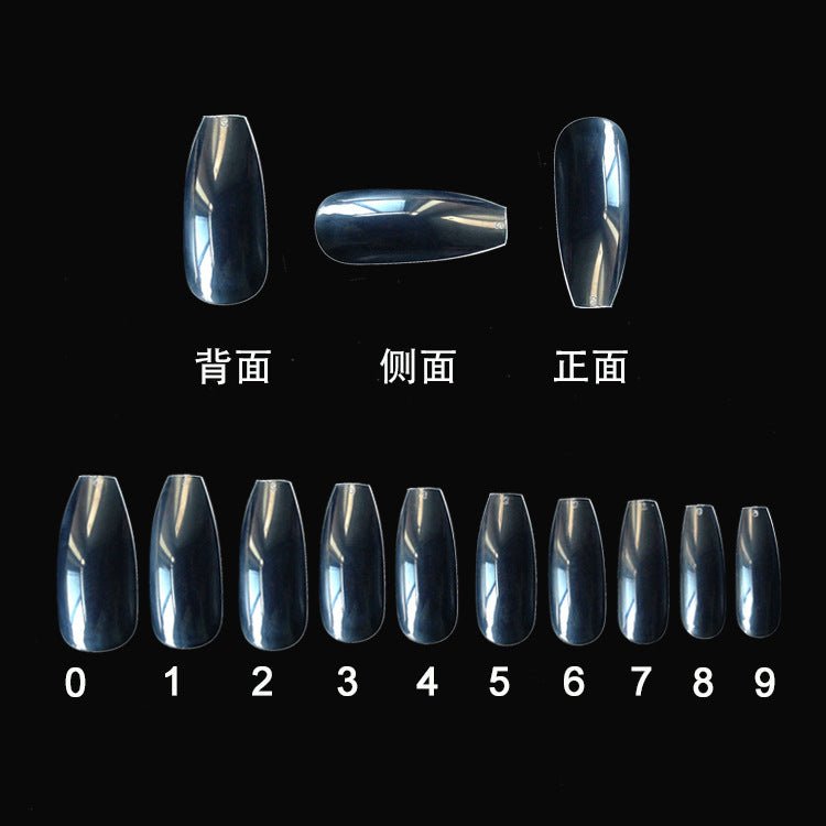 Get trendy with 500 Transparent Nail Tips - Nails available at Hot Trends Online. Shop Now!
