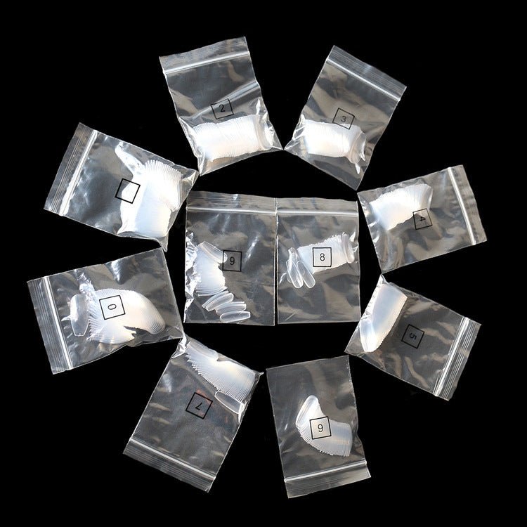 Get trendy with 500 Transparent Nail Tips - Nails available at Hot Trends Online. Shop Now!