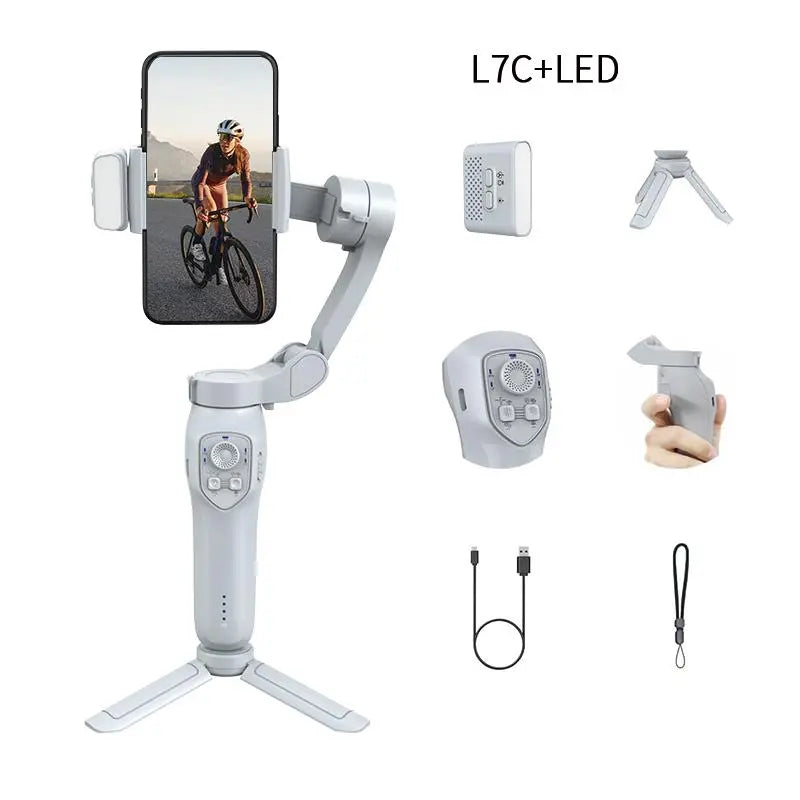 Get trendy with Compact Mobile Phone Gimbal Stabilizer - Mobile Phone Accessories available at Hot Trends Online. Shop Now!