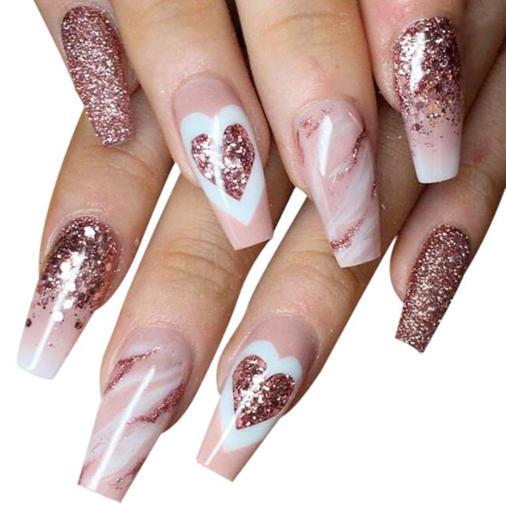 Get trendy with Multi-style Ballerina Press-on Nails - Nails available at Hot Trends Online. Shop Now!
