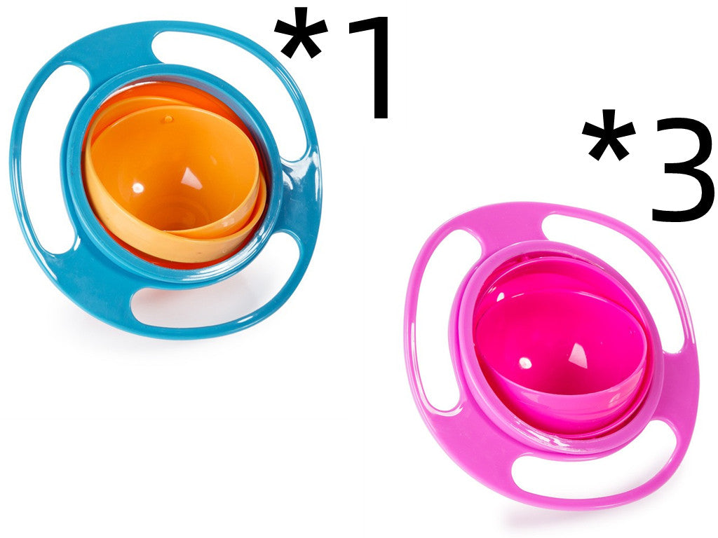 Get trendy with Universal Spill-proof Bowl For Kids: 360 Rotation - Kids available at Hot Trends Online. Shop Now!