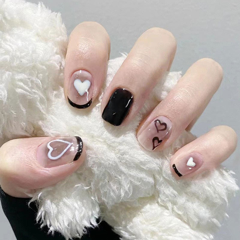 Get trendy with Short Multi-styled Press-on Nails - Nails available at Hot Trends Online. Shop Now!