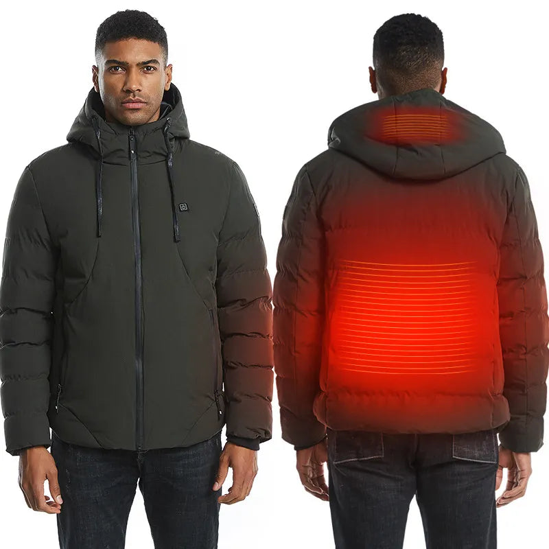 Get trendy with Electric Heated USB Thermal Jacket - Clothing available at Hot Trends Online. Shop Now!