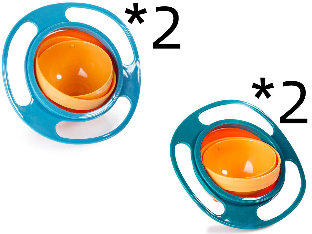 Get trendy with Universal Spill-proof Bowl For Kids: 360 Rotation - Kids available at Hot Trends Online. Shop Now!
