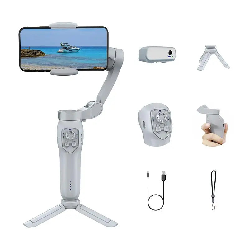 Get trendy with Compact Mobile Phone Gimbal Stabilizer - Mobile Phone Accessories available at Hot Trends Online. Shop Now!