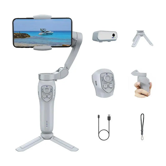Get trendy with Compact Mobile Phone Gimbal Stabilizer - Mobile Phone Accessories available at Hot Trends Online. Shop Now!