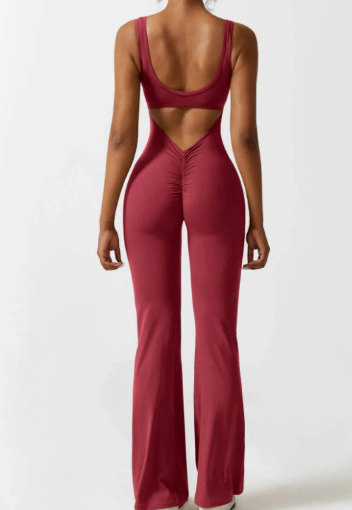 Get trendy with Tight Yoga Bodysuit Casual Hollow Seamless Womens Clothing - Clothing available at Hot Trends Online. Shop Now!