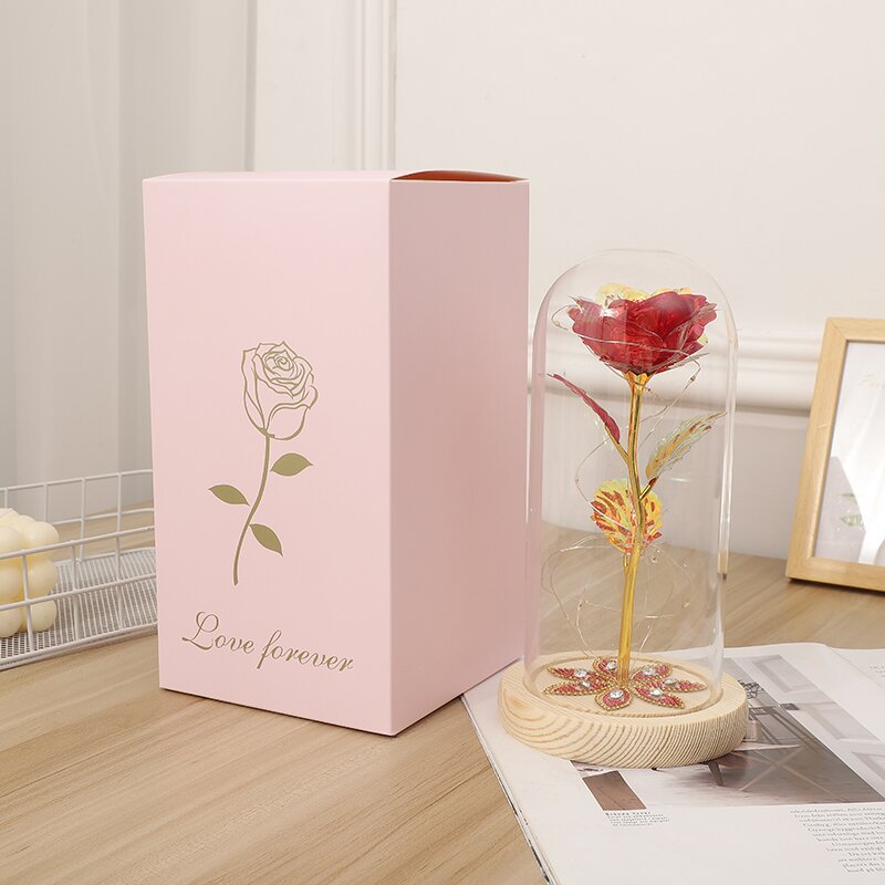 Get trendy with Galaxy Rose Eternal Lamp - Gift available at Hot Trends Online. Shop Now!