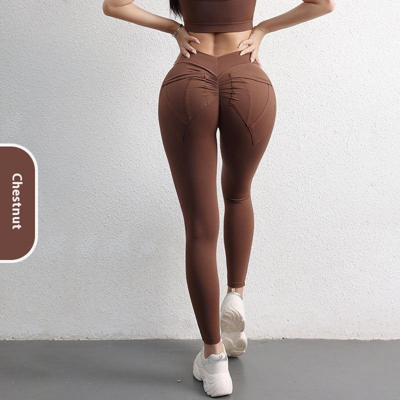 Get trendy with High Waist Yoga Pants With Pockets - Leggings available at Hot Trends Online. Shop Now!