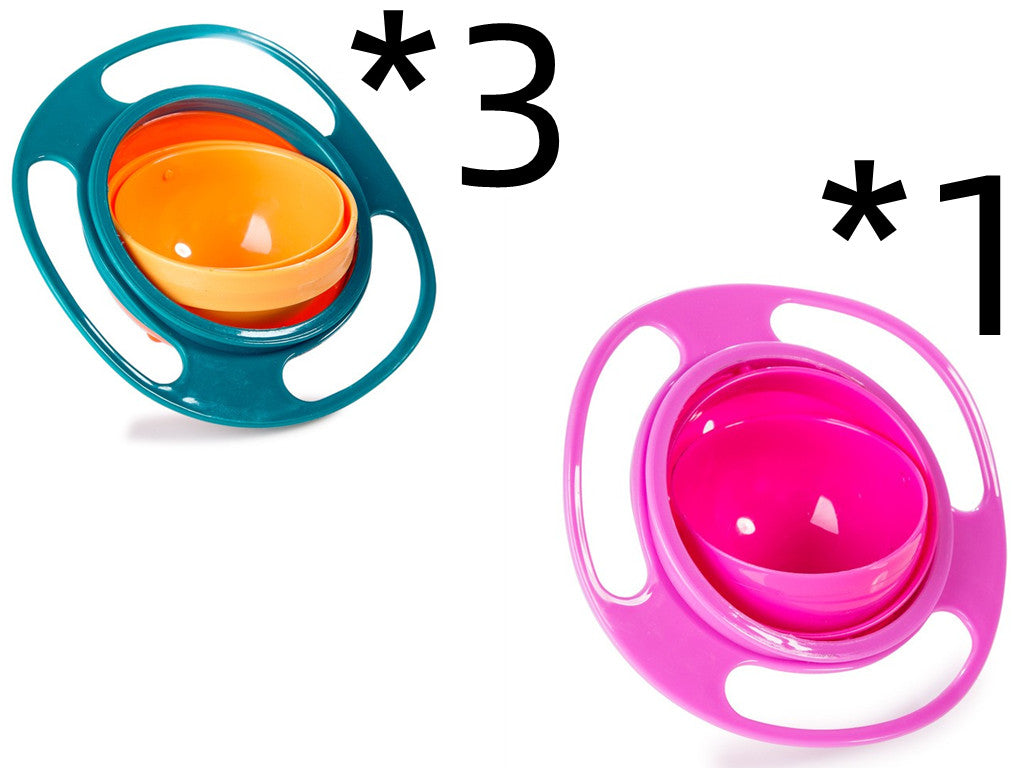 Get trendy with Universal Spill-proof Bowl For Kids: 360 Rotation - Kids available at Hot Trends Online. Shop Now!