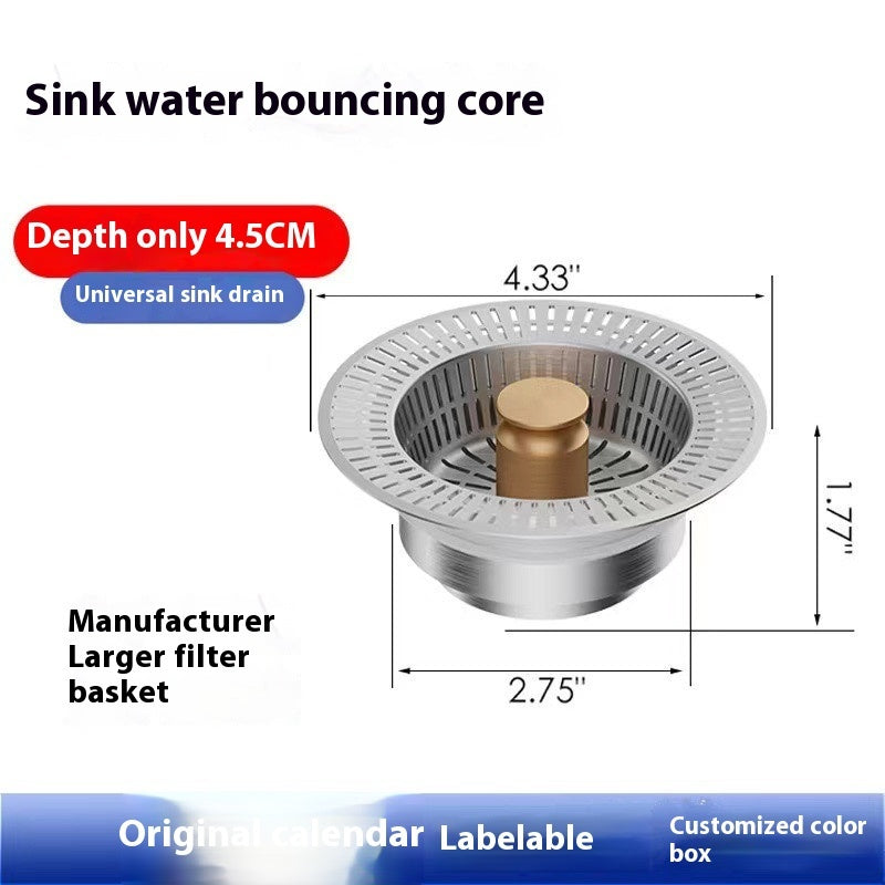 Get trendy with Stainless Steel Kitchen Sink Drain Strainer - Animals & Pet Supplies available at Hot Trends Online. Shop Now!