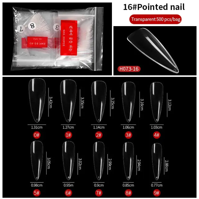 Get trendy with Multiple Shapes Nails Extensions - Nails available at Hot Trends Online. Shop Now!