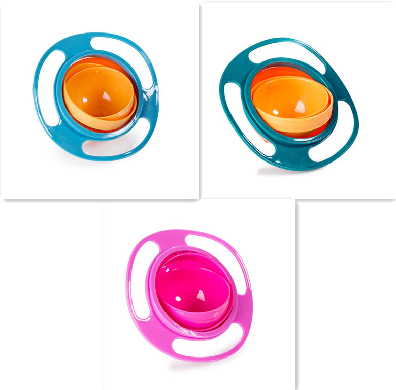 Get trendy with Universal Spill-proof Bowl For Kids: 360 Rotation - Kids available at Hot Trends Online. Shop Now!