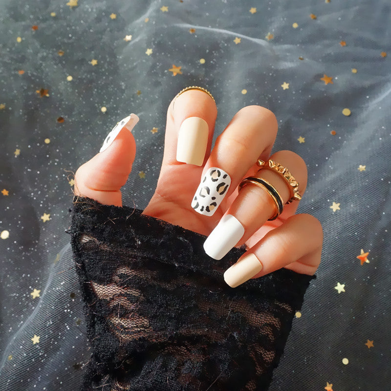 Get trendy with Short Multi-styled Press-on Nails - Nails available at Hot Trends Online. Shop Now!