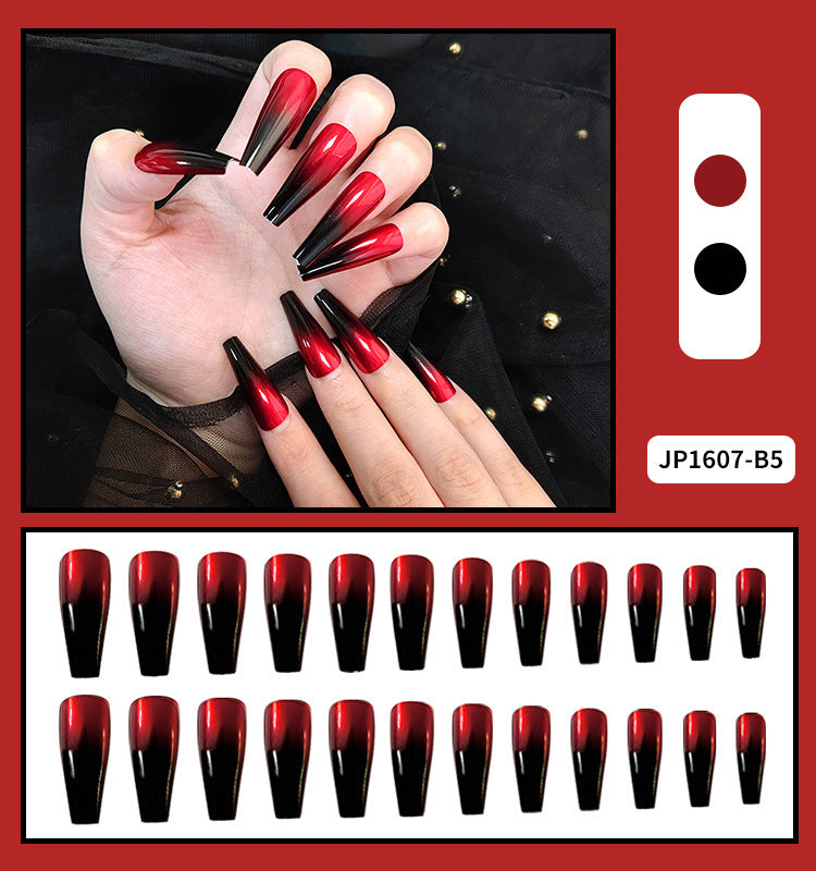 Get trendy with Long Multi-design Ballerina Press-on Nails - Nails available at Hot Trends Online. Shop Now!