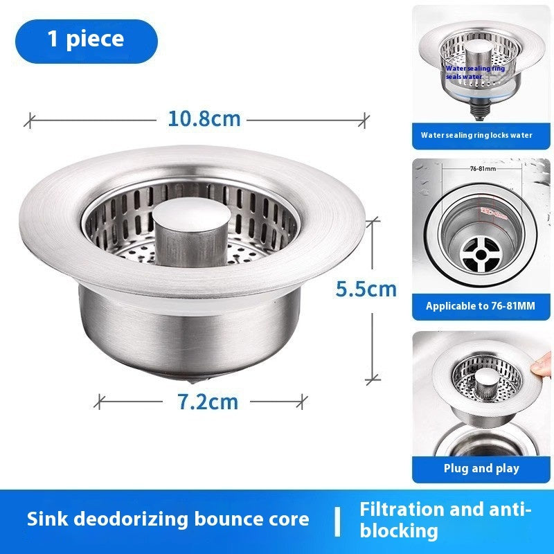 Get trendy with Stainless Steel Kitchen Sink Drain Strainer - Animals & Pet Supplies available at Hot Trends Online. Shop Now!