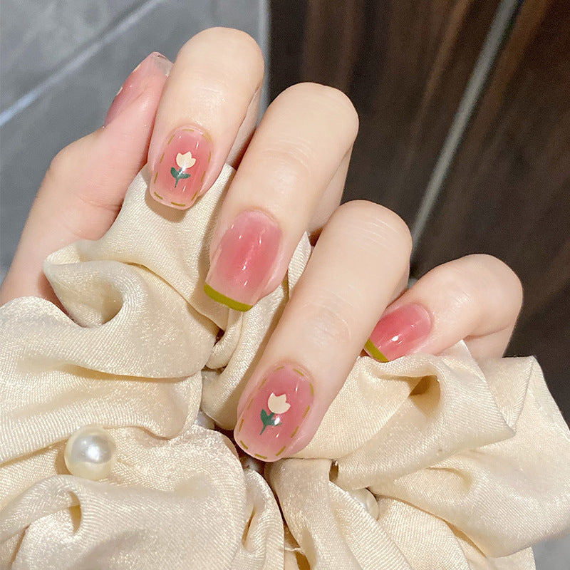 Get trendy with Short Multi-styled Press-on Nails - Nails available at Hot Trends Online. Shop Now!